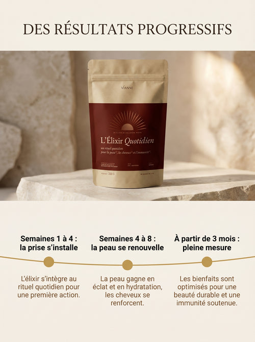Product packaging with text on a neutral background